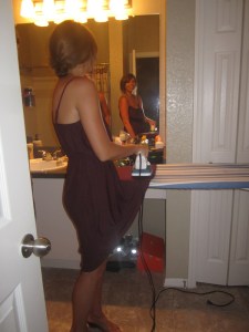 Getting ready to go to the Colombia's