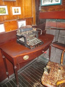 Hemmingway replica in the Islamorada Fish Company